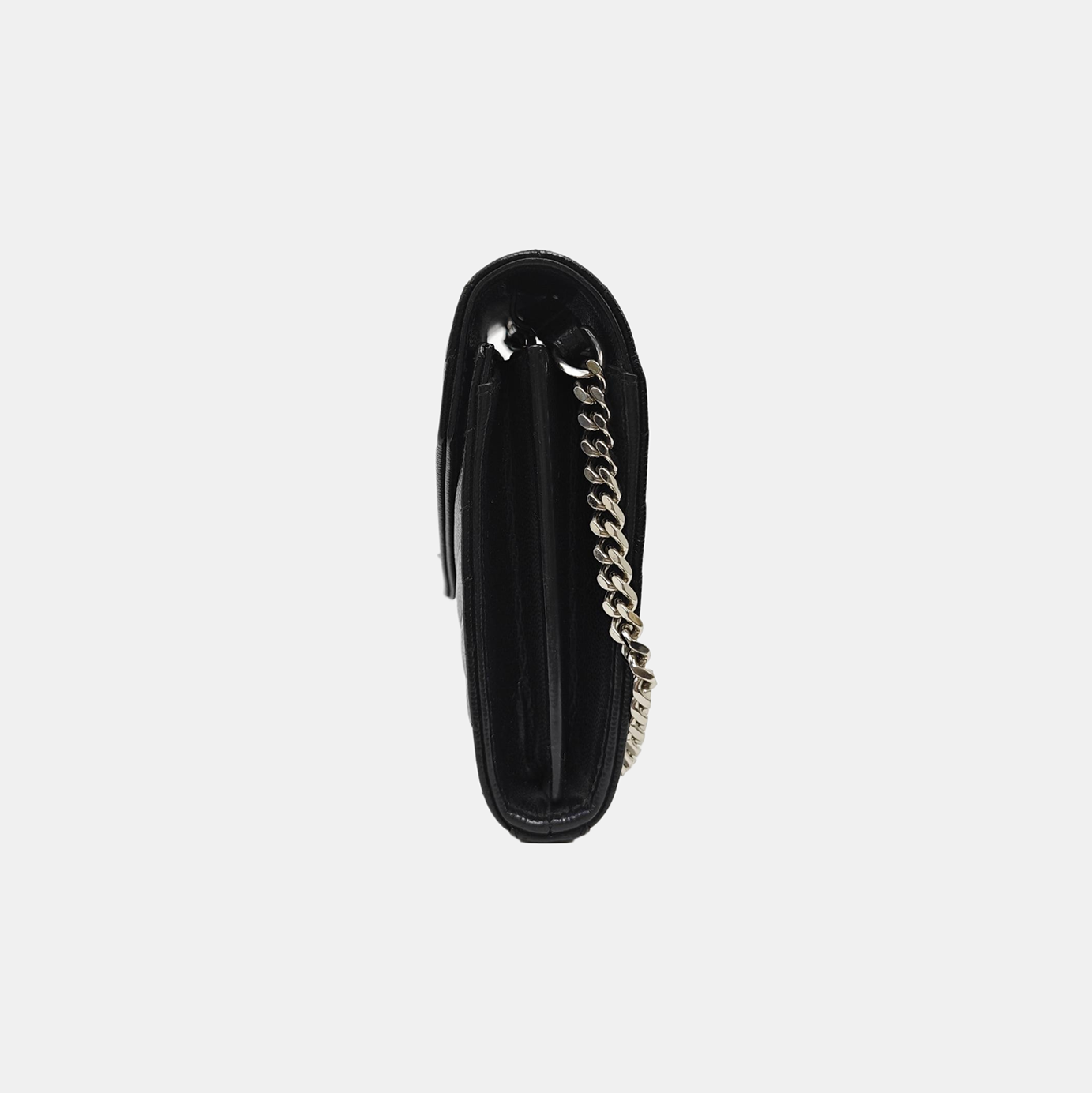 MONOGRAM Medium Chevron Calfskin Black