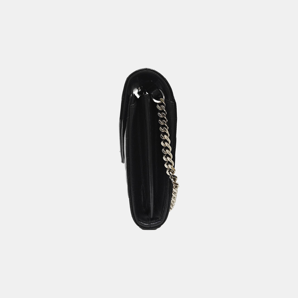 MONOGRAM Medium Chevron Calfskin Black