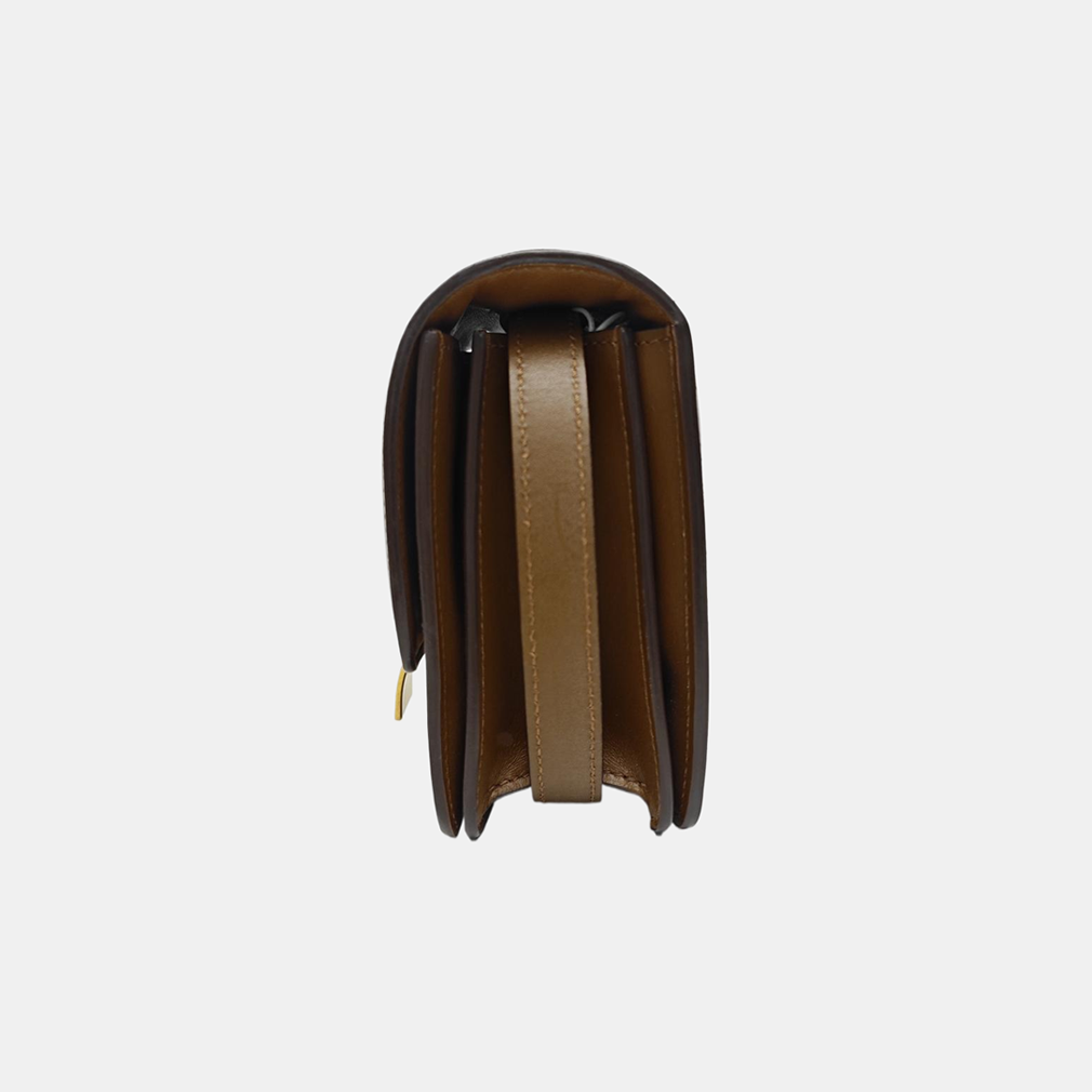 CLASSIC BOX Mini Calfskin Brown