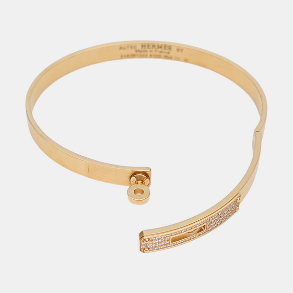 Kelly 18k Rose Gold Bangle