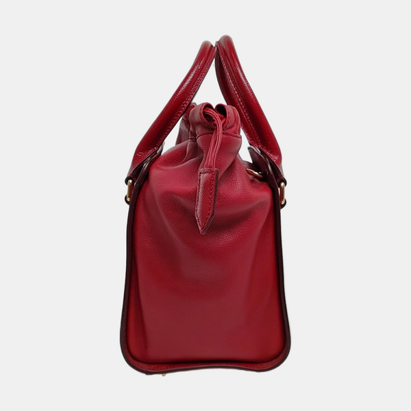 Dinton Calfskin Red
