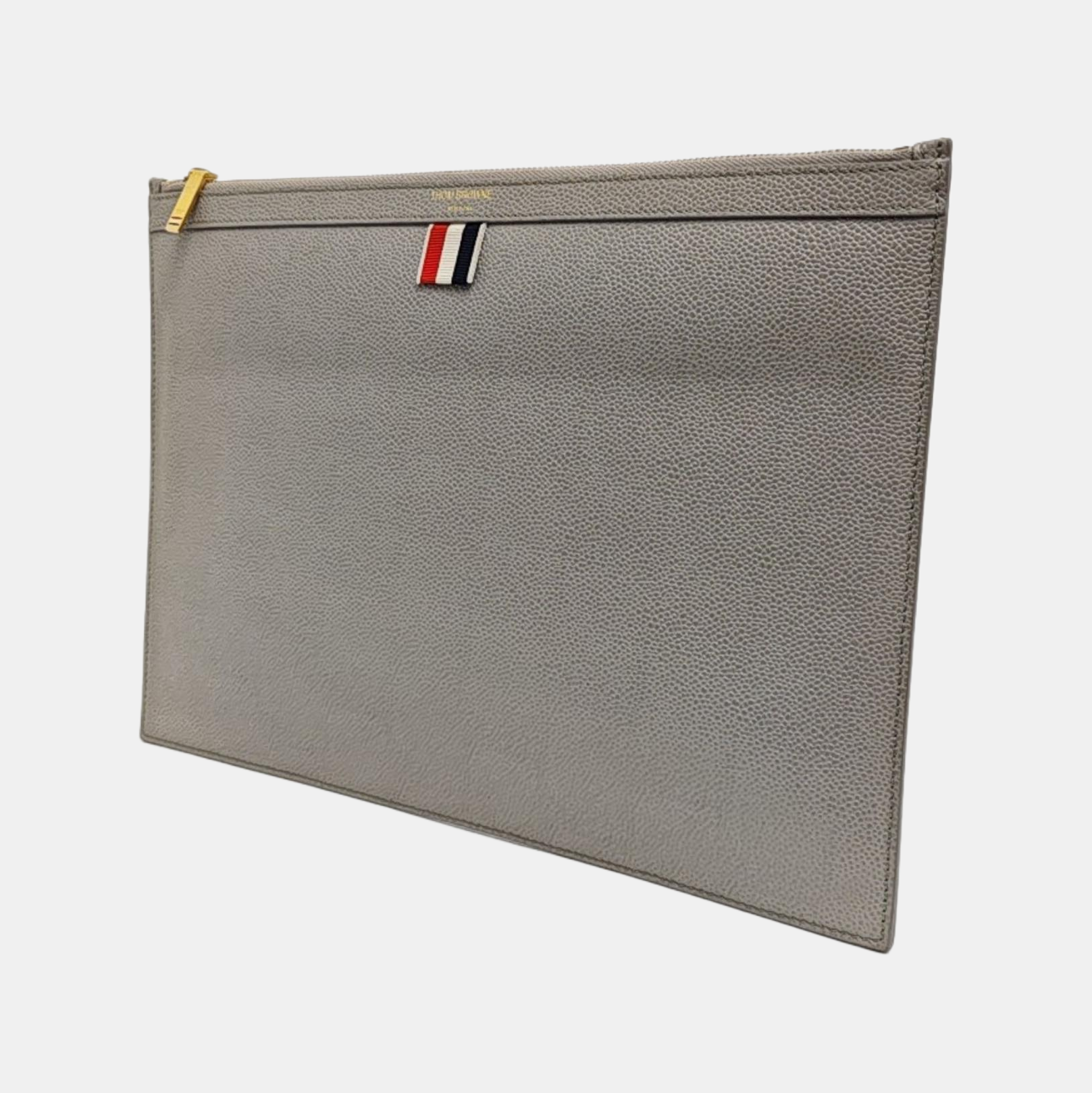 Calfskin Clutch Gray