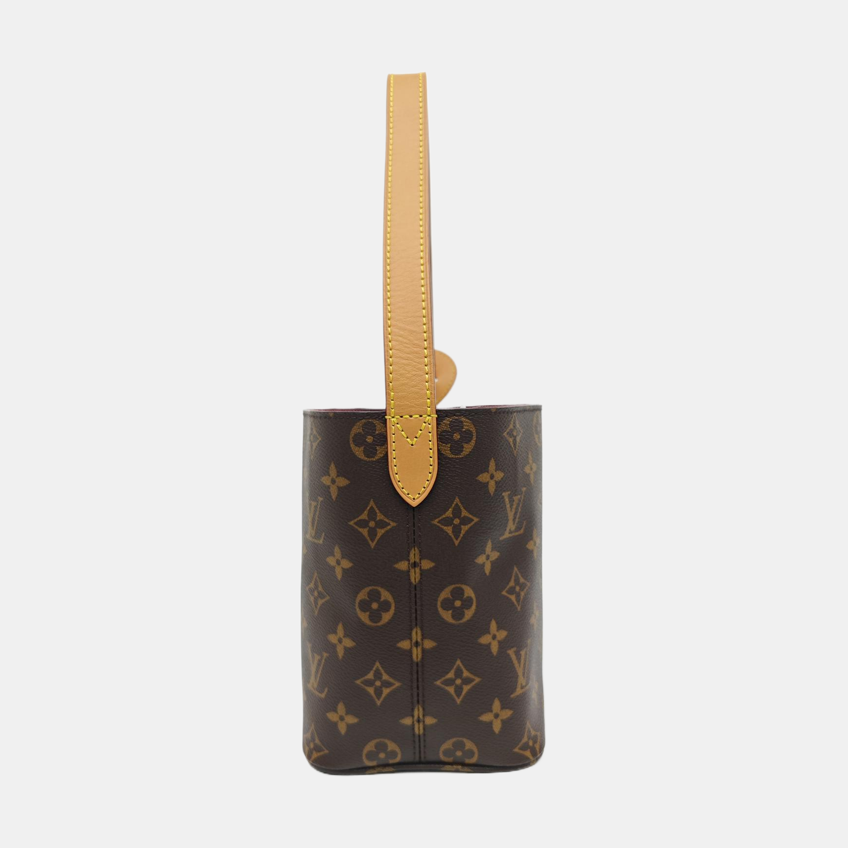 ALL IN Monogram Coated Canvas Brown
