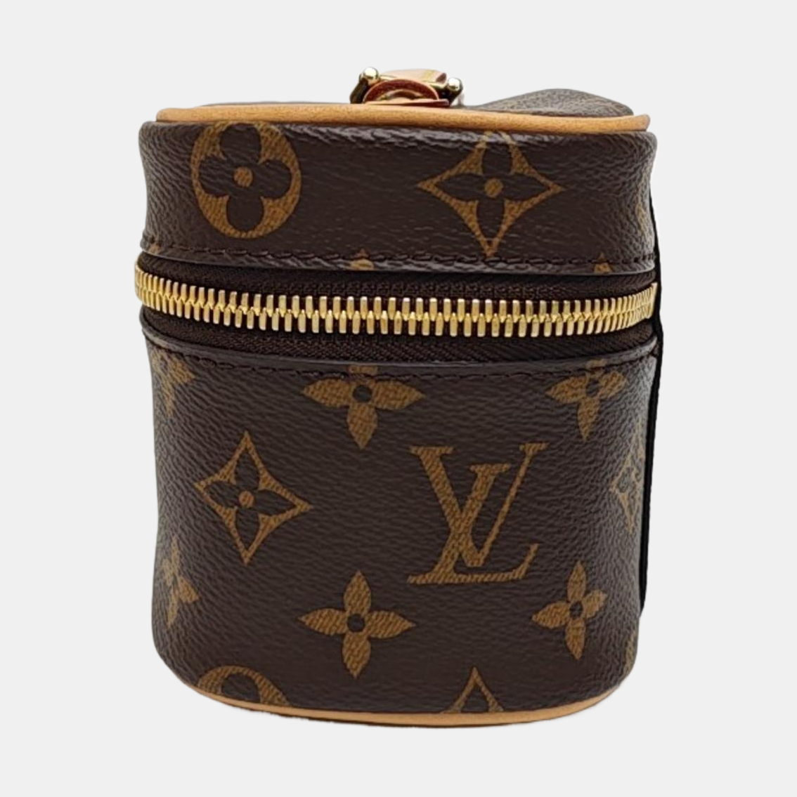 NICE Super Mini Monogram Coated Canvas Brown