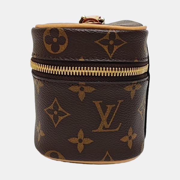 NICE Super Mini Monogram Coated Canvas Brown
