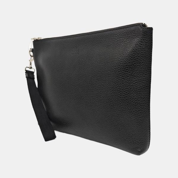 Calfskin Clutch Black