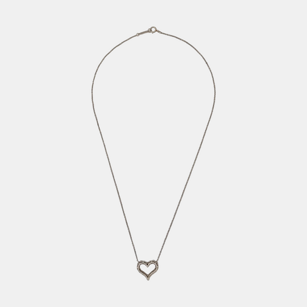 Tiffany Hearts Platinum 950 Silver Necklace