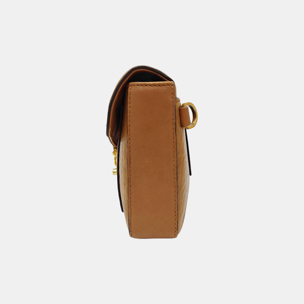 Viktor Visetos Small Monogram Coated Canvas Brown