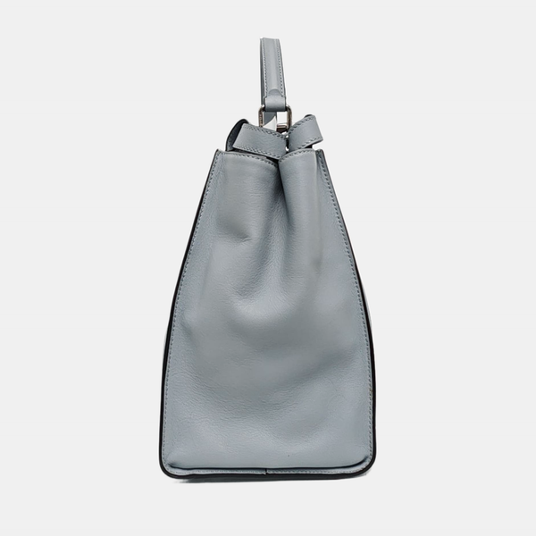 Peekaboo Large Leather Blue