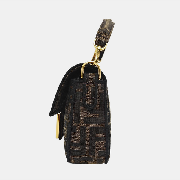 Baguette Mini Fabric Brown
