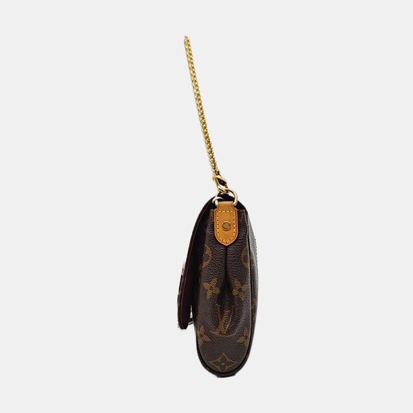 FAVORITE PM Coated Canvas Brown