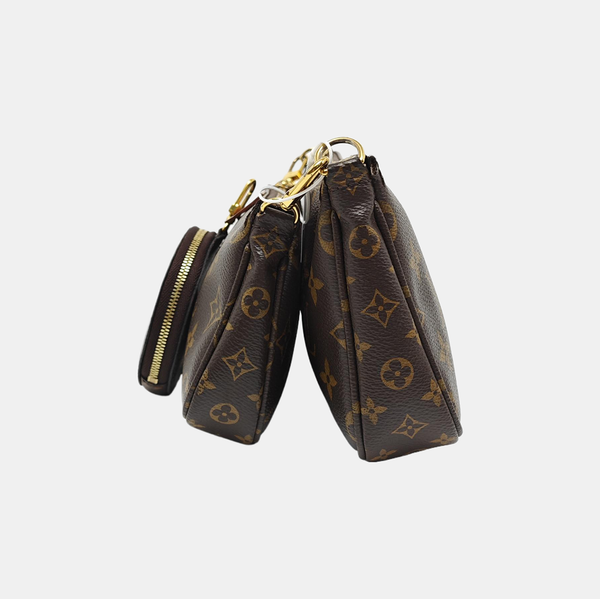 MULTI Monogram Coated Canvas Brown