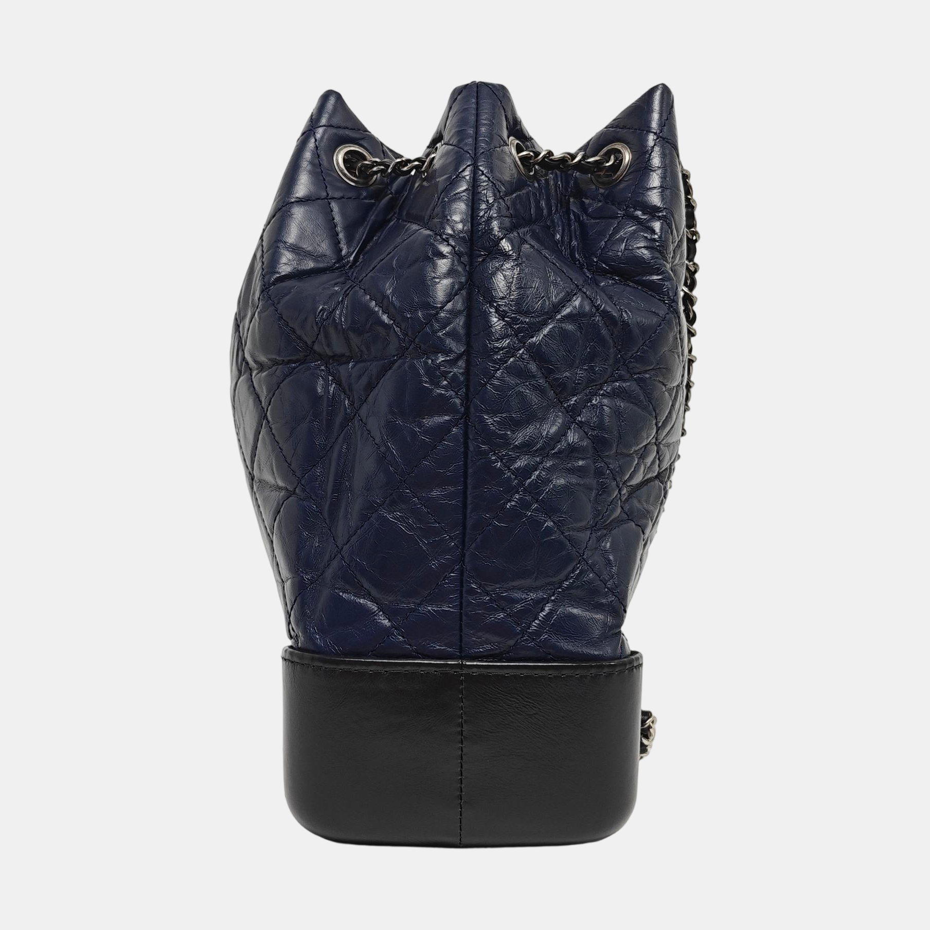 GABRIELLE Medium Quilted Calfskin Blue