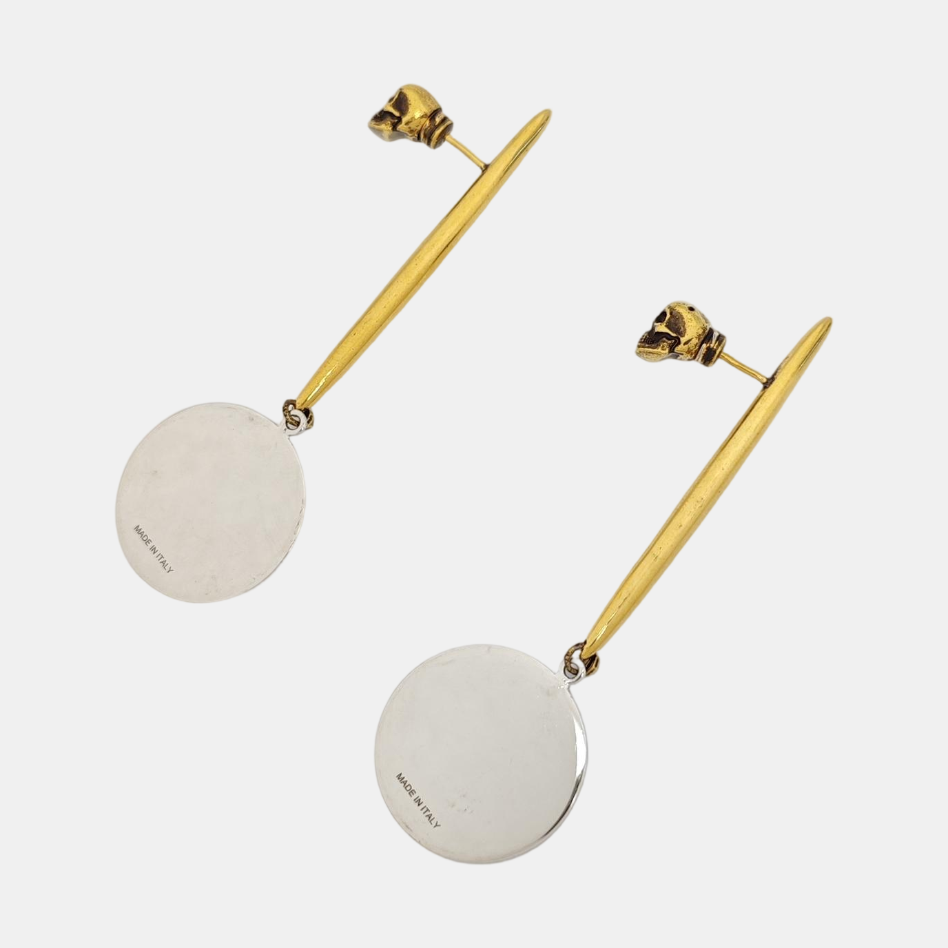 Metal Gold Earrings