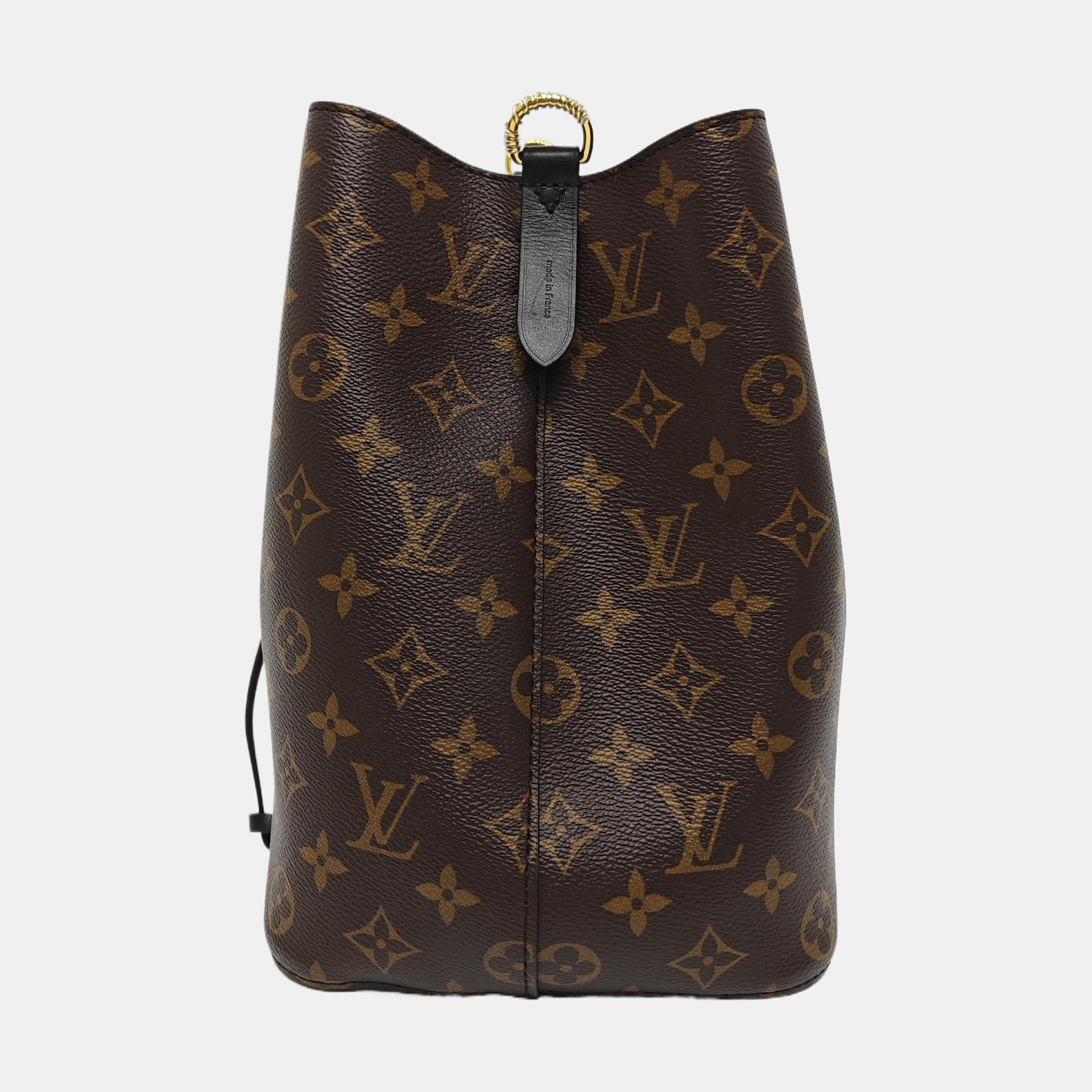 NÉONOÉ MM Monogram Coated Canvas Brown