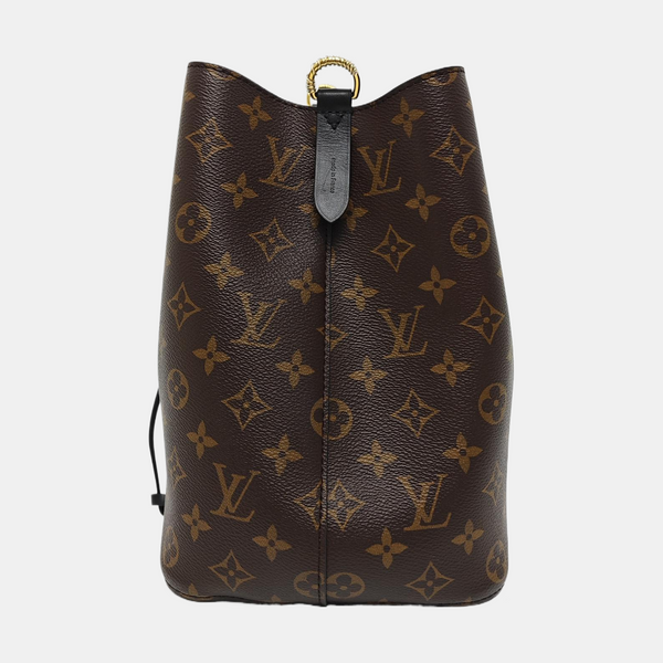 NÉONOÉ MM Monogram Coated Canvas Brown