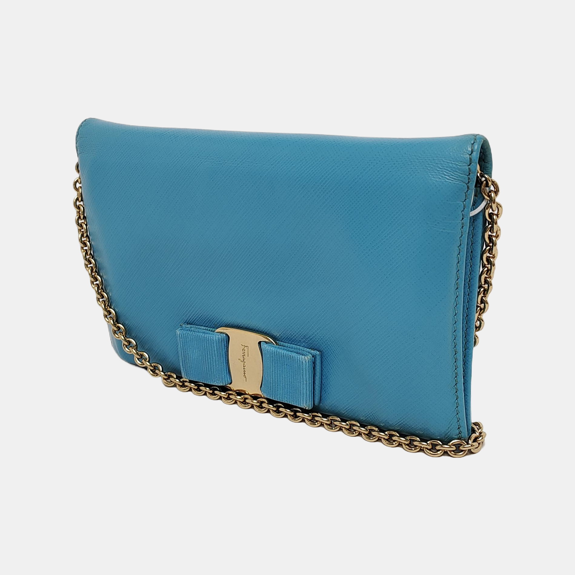 Ginny Calfskin Blue