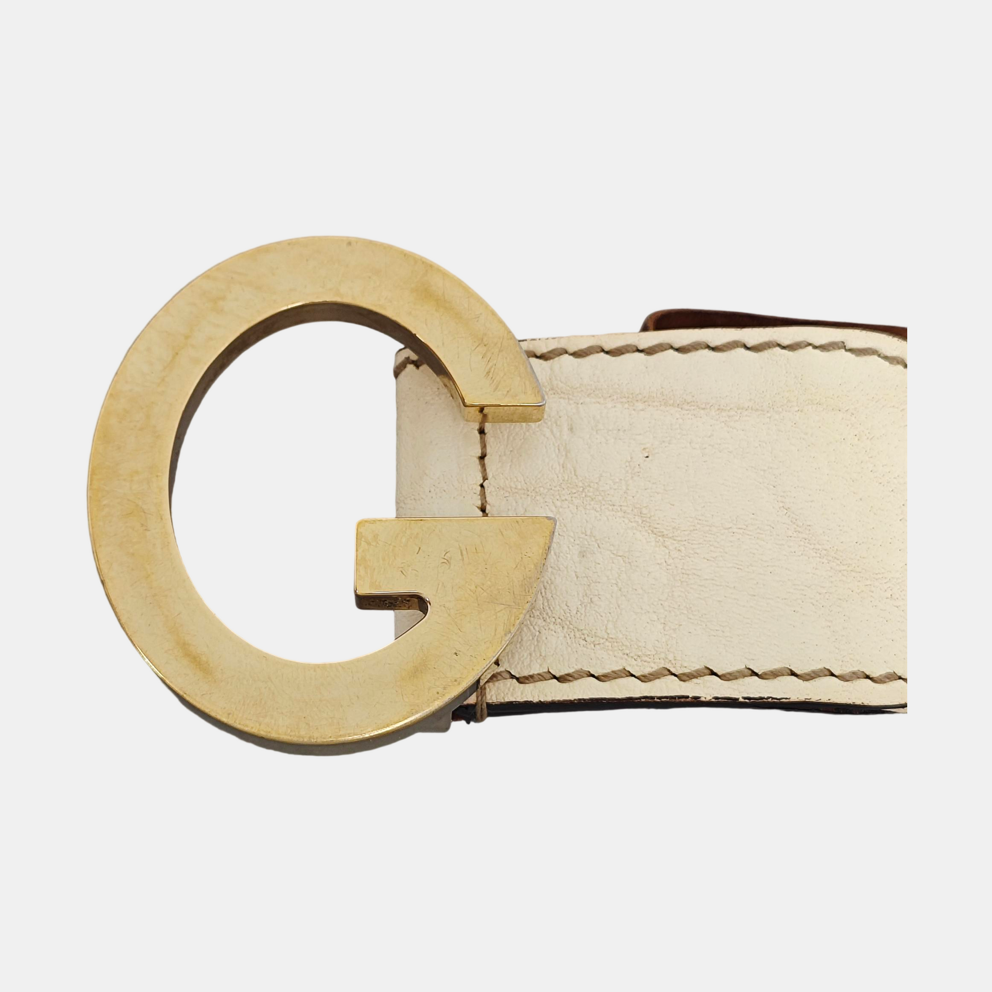 Fabric Belt White