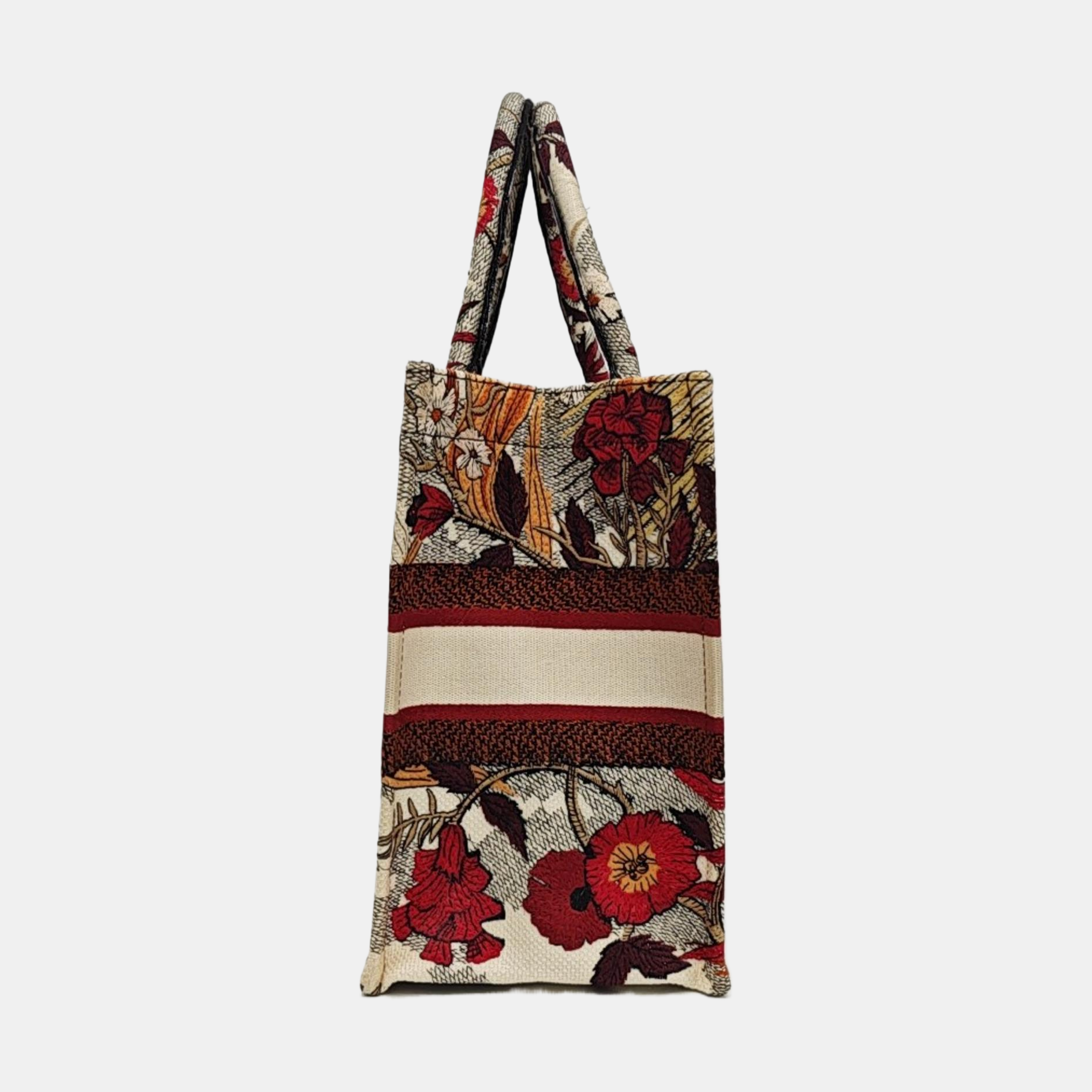 Book Tote Medium Canvas Multicolor