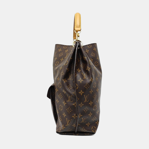 MÉTIS Monogram Coated Canvas Brown