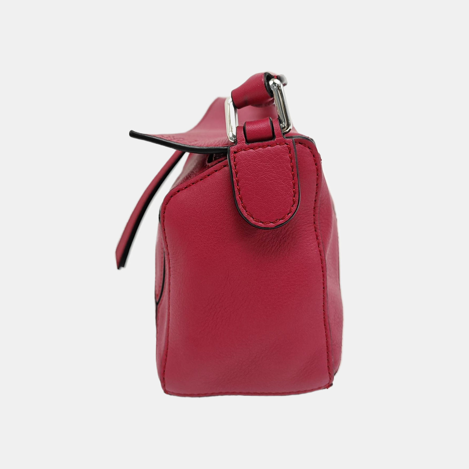 Puzzle Mini Calfskin Red