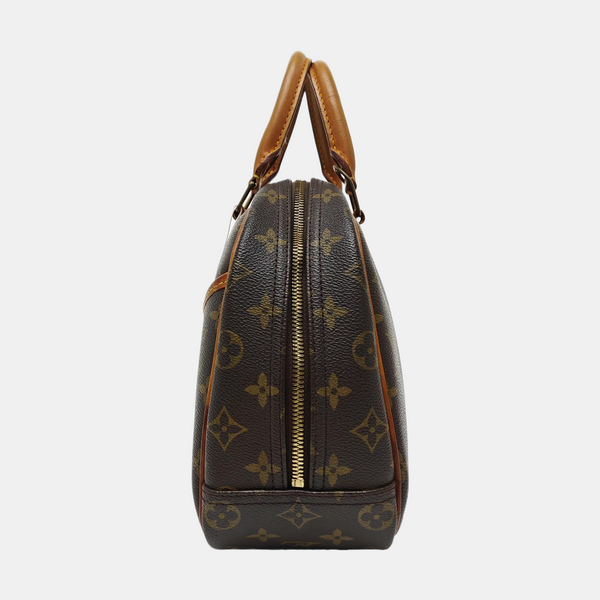 DEAUVILLE Monogram Coated Canvas Brown