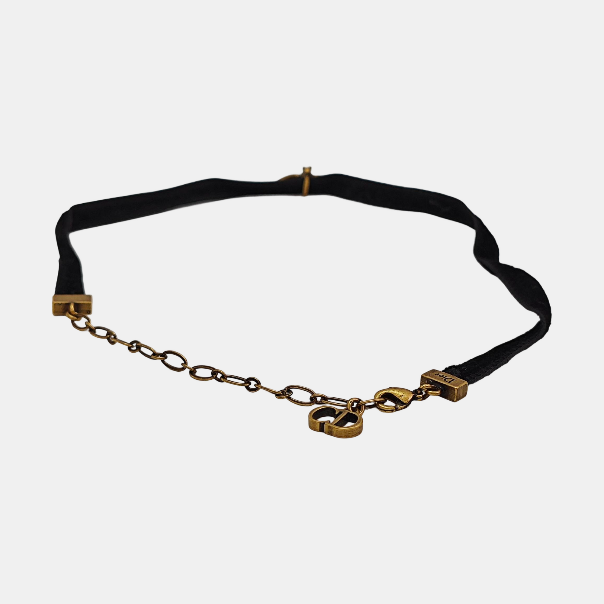 Synthetic Crystal Black Necklace
