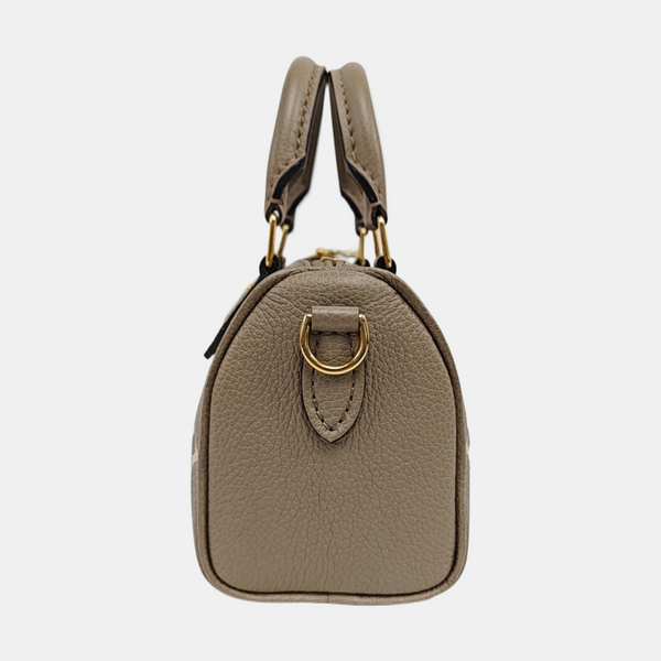 SPEEDY Nano Monogram Calfskin Gray