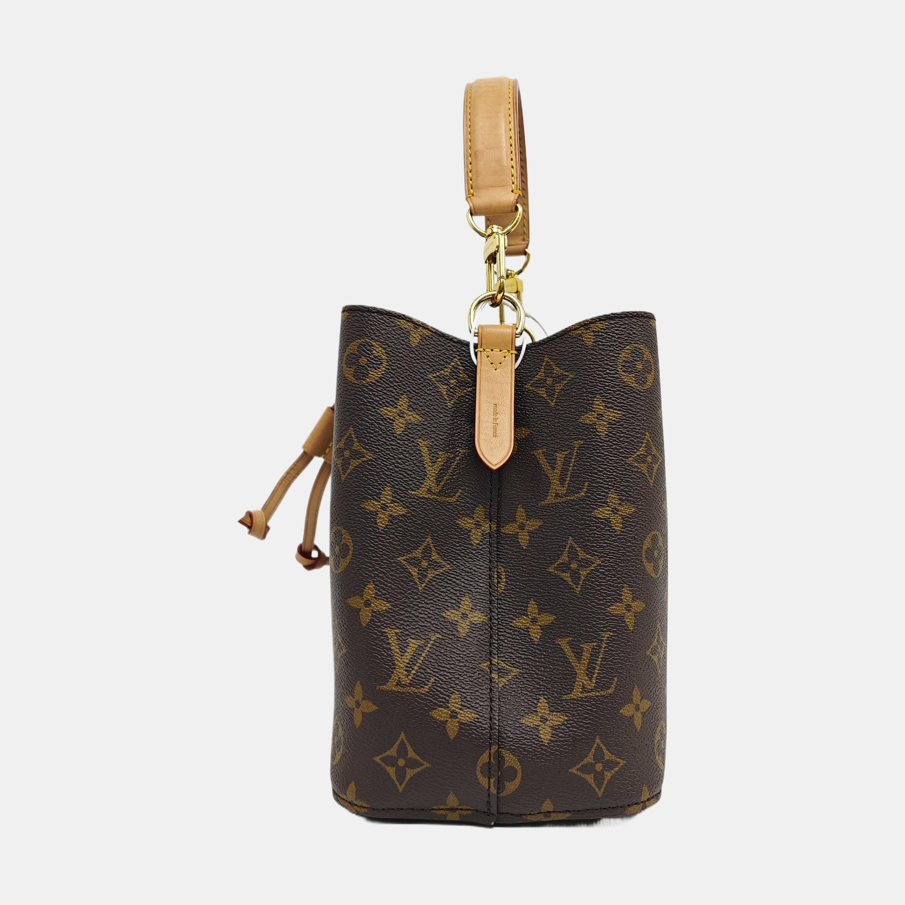 NÉONOÉ BB Monogram Coated Canvas Brown