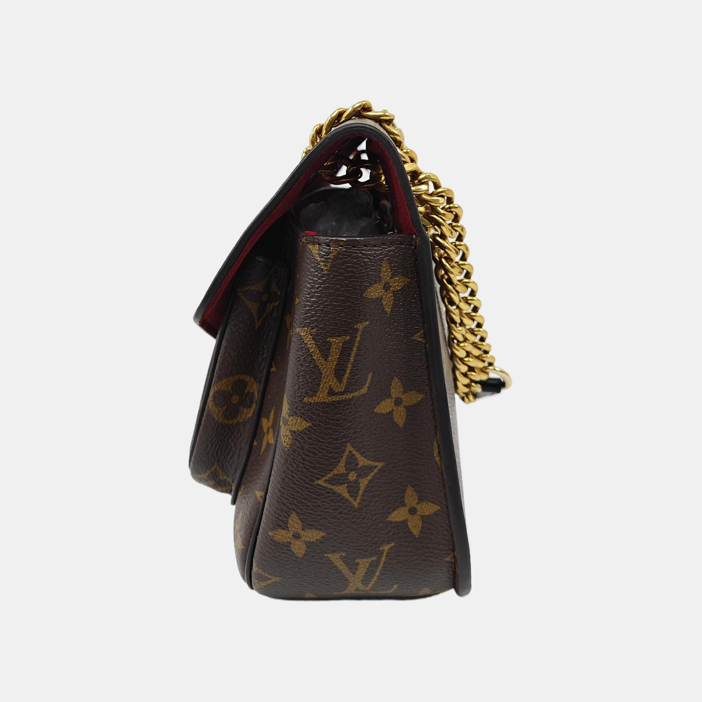 PASSY Monogram Coated Canvas Brown