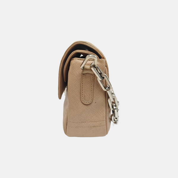 Calfskin Shoulder Bag Pink