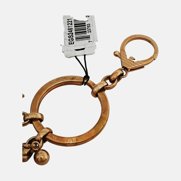Metal Bag Charm Rose Gold