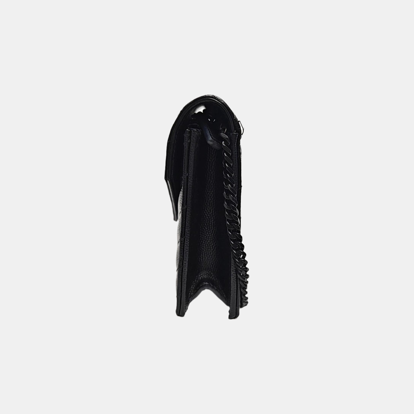 MONOGRAM WOC Chevron Calfskin Black