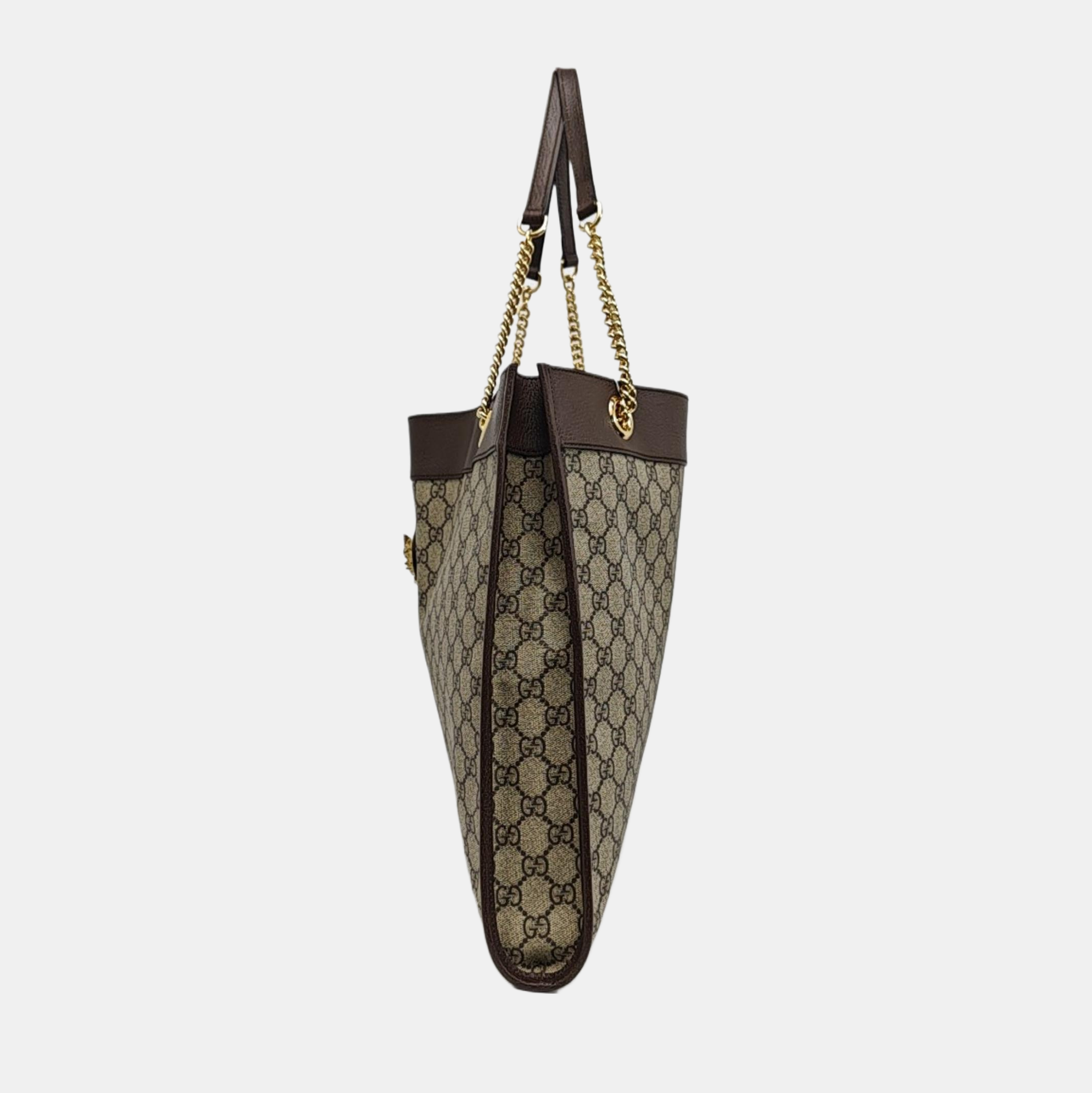 Rajah Monogram Coated Canvas Beige