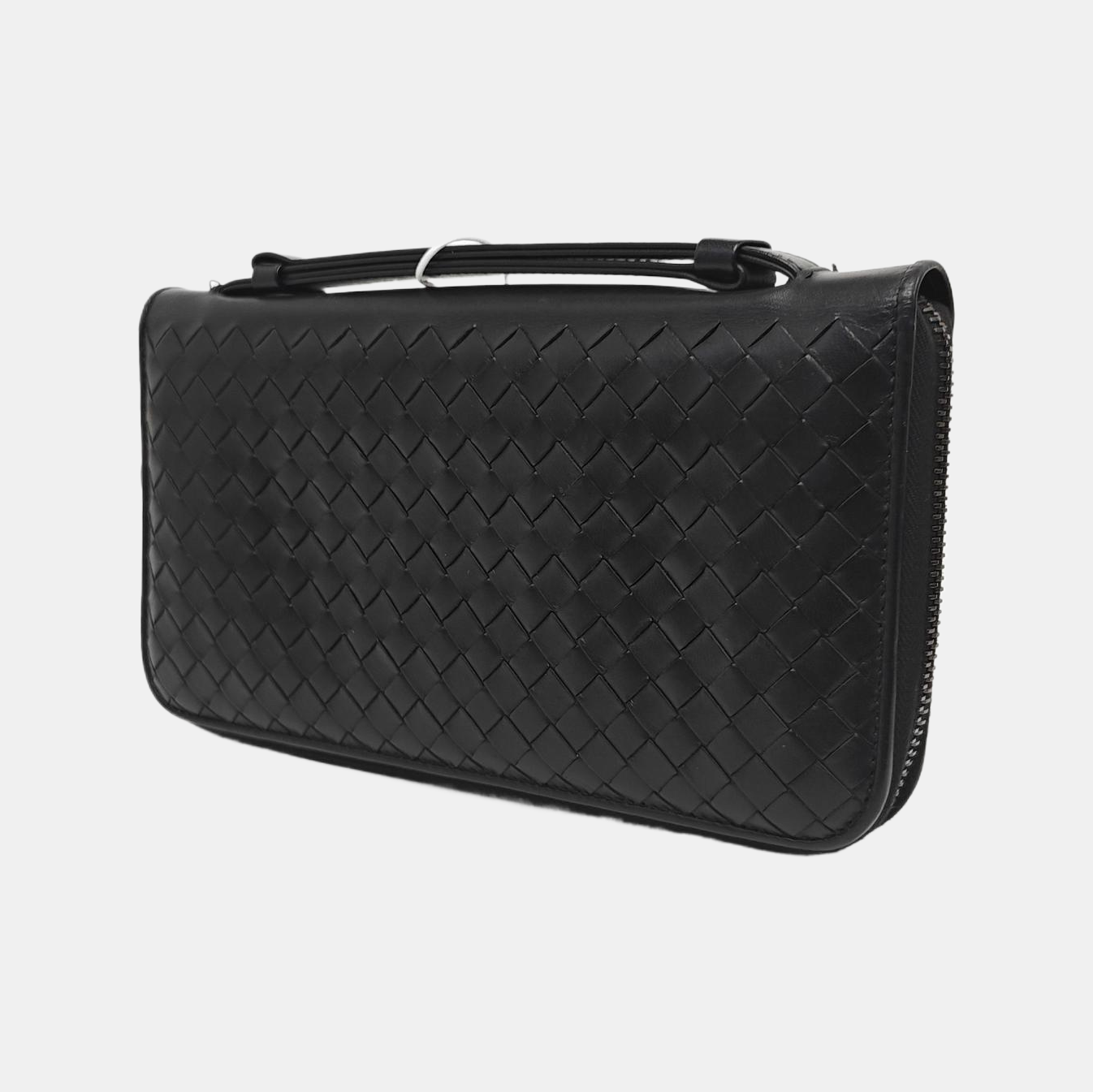 Calfskin Top Handle Bag Black