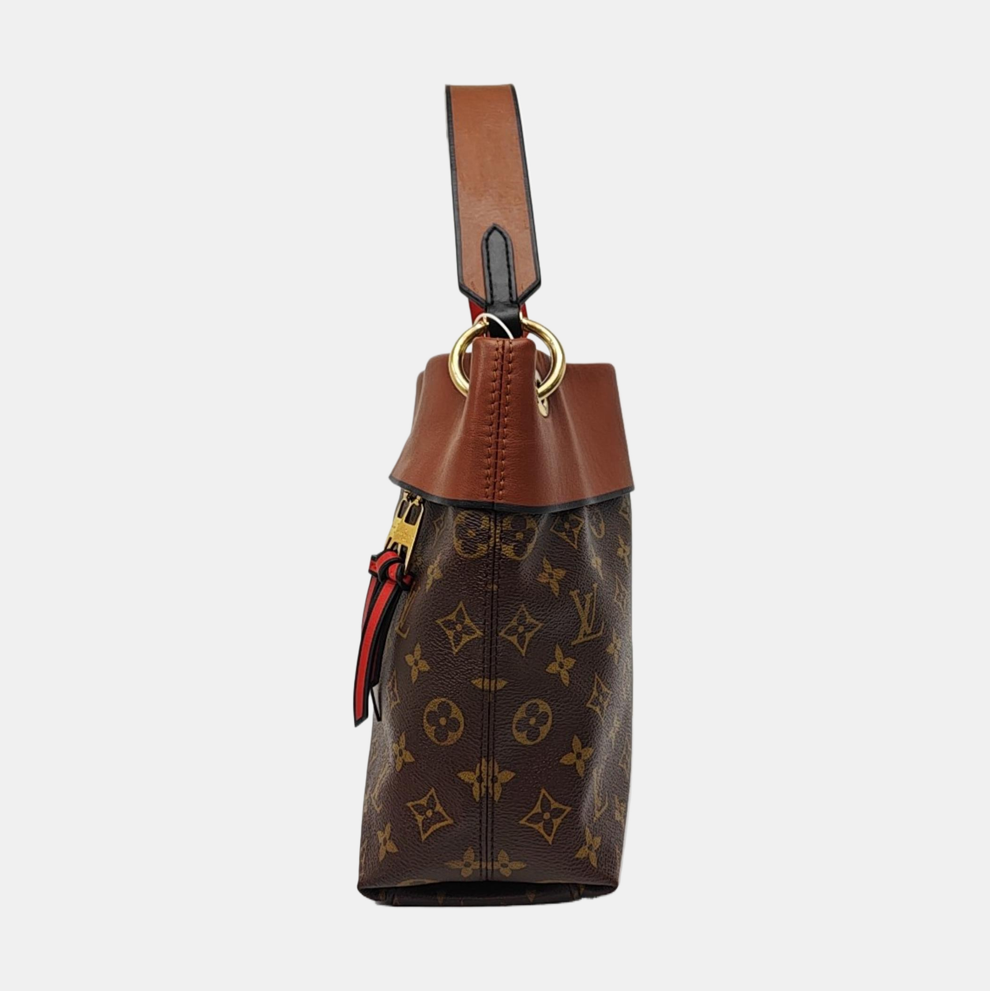 TUILERIES Monogram Coated Canvas Brown