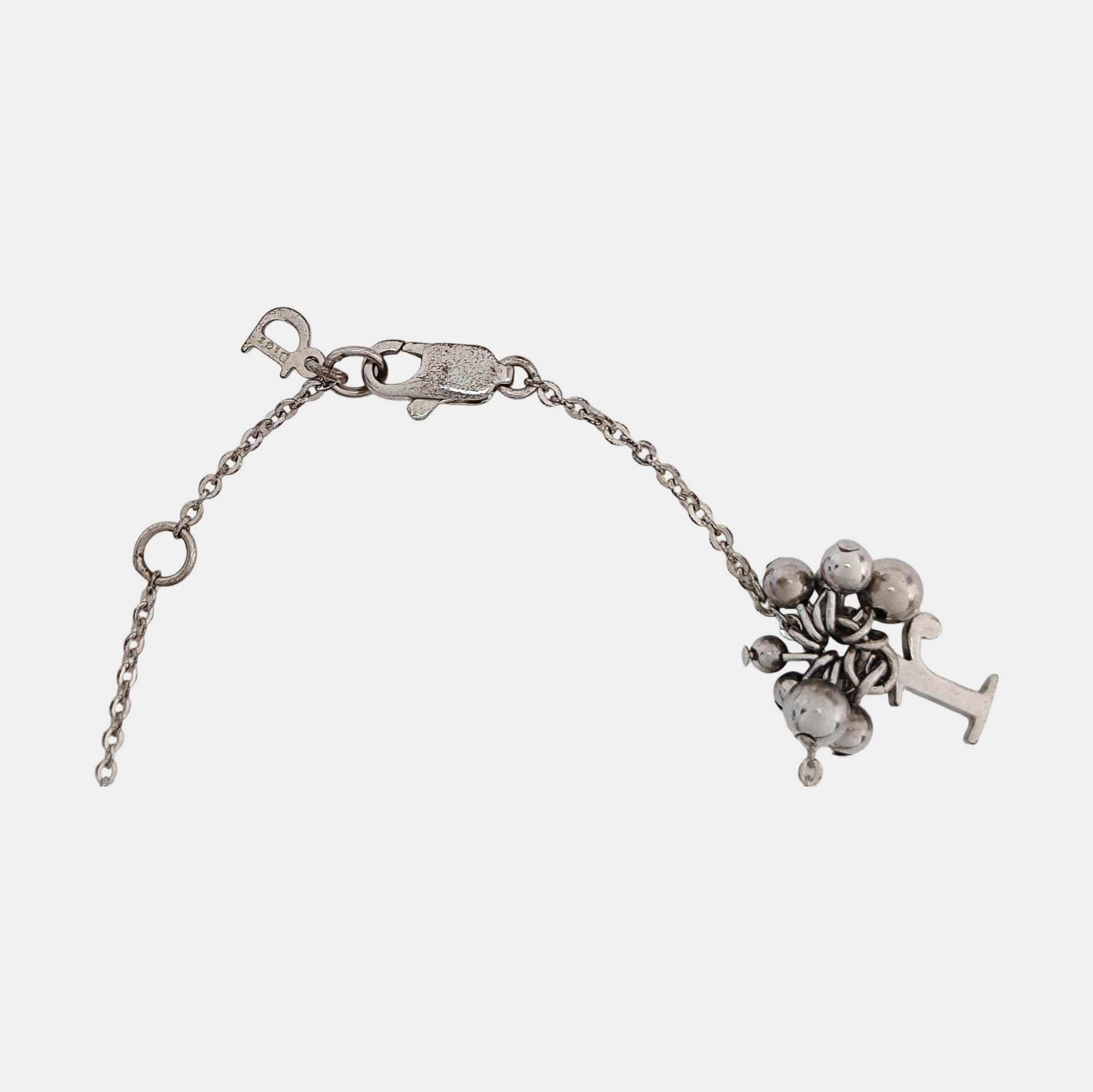 Dior Oblique Metal Silver Bracelet