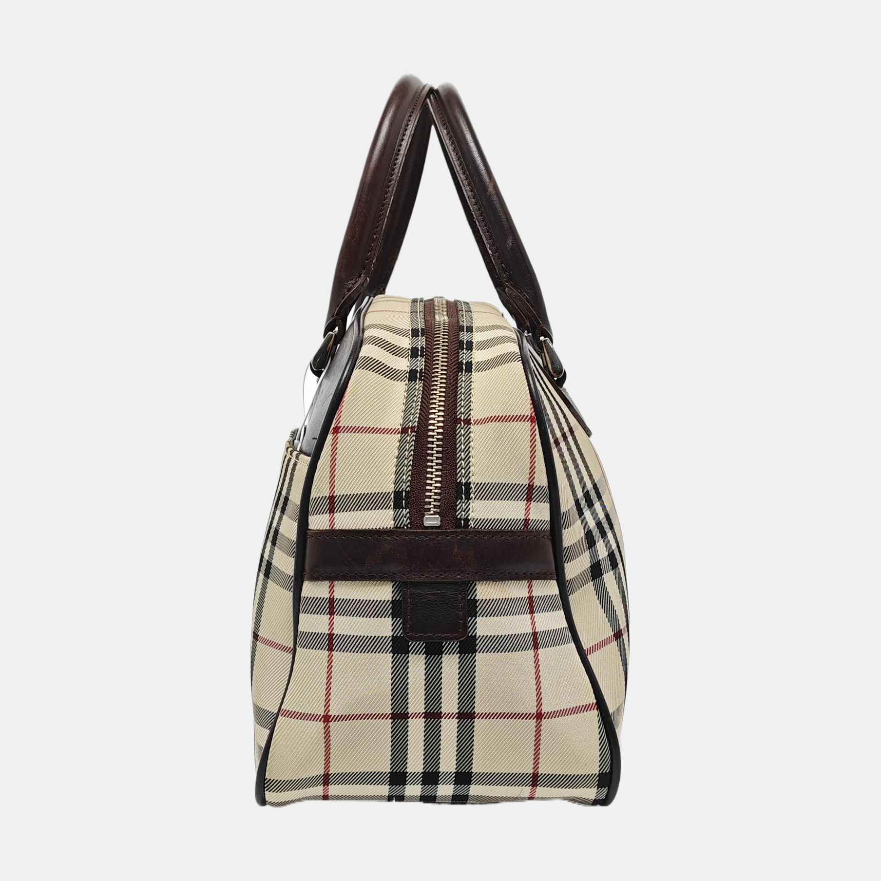 Canvas Top Handle Bag Beige
