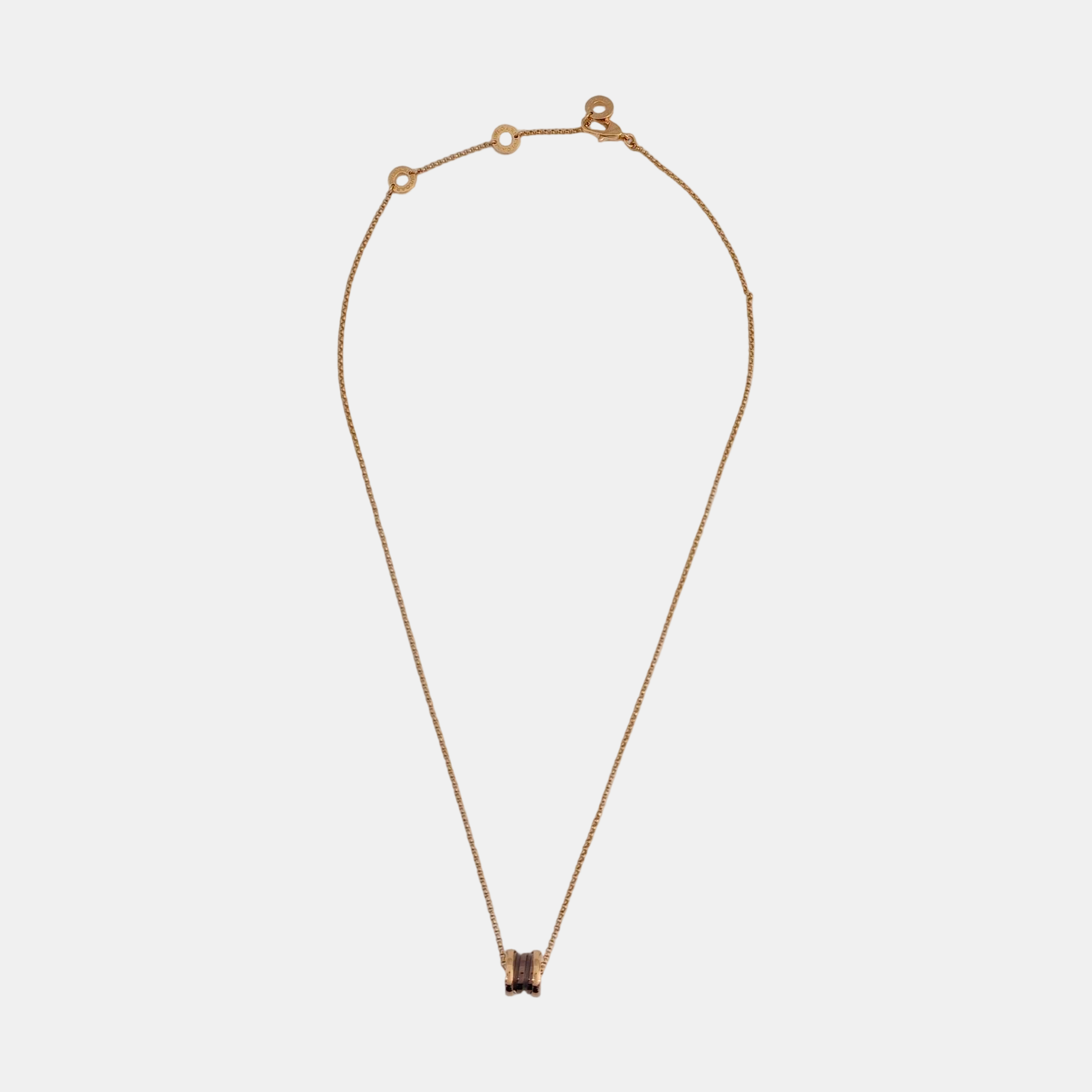 B.ZERO1 18k Rose Gold Necklace