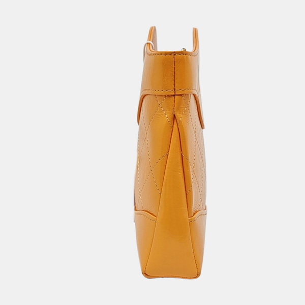 CHANEL 31 Nano Quilted Calfskin Yellow