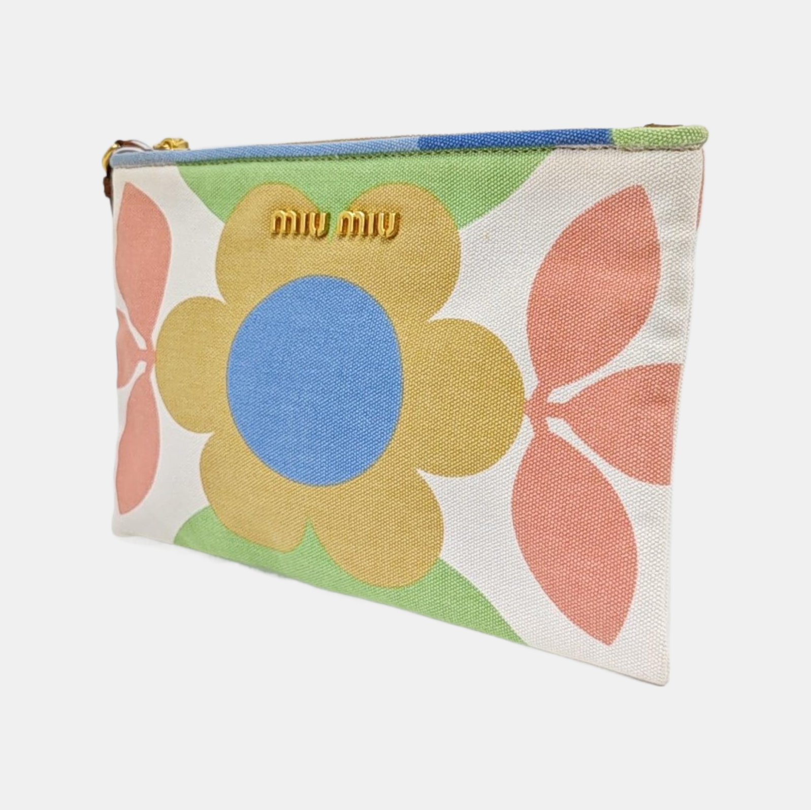 Canvas Top Handle Bag Multicolor