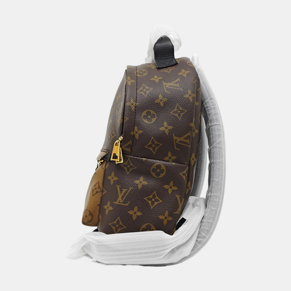 PALM SPRINGS PM Monogram Coated Canvas Brown