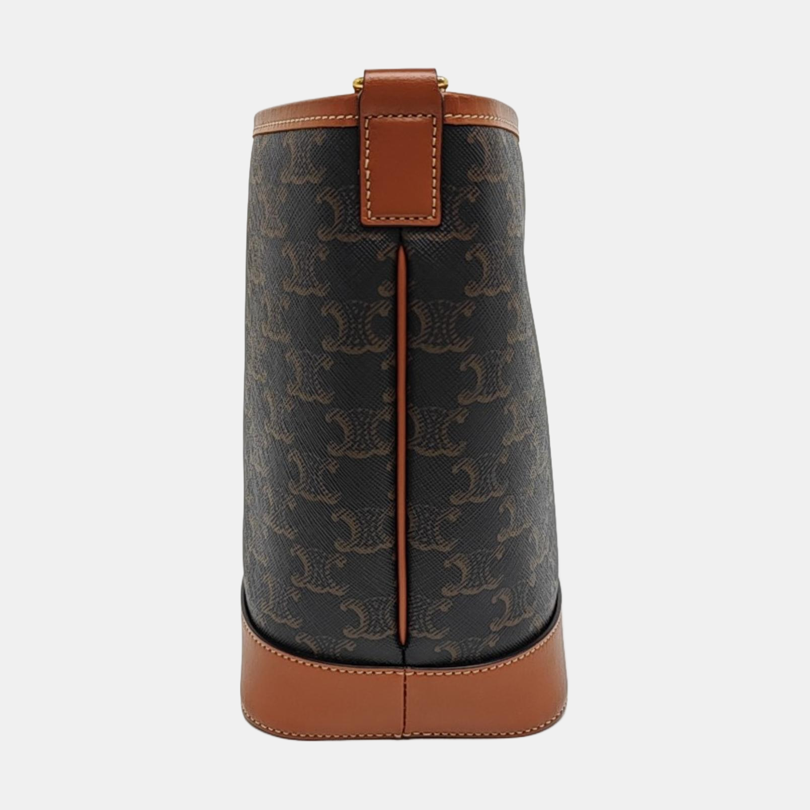 TRIOMPHE CANVAS Small Coated Canvas Brown