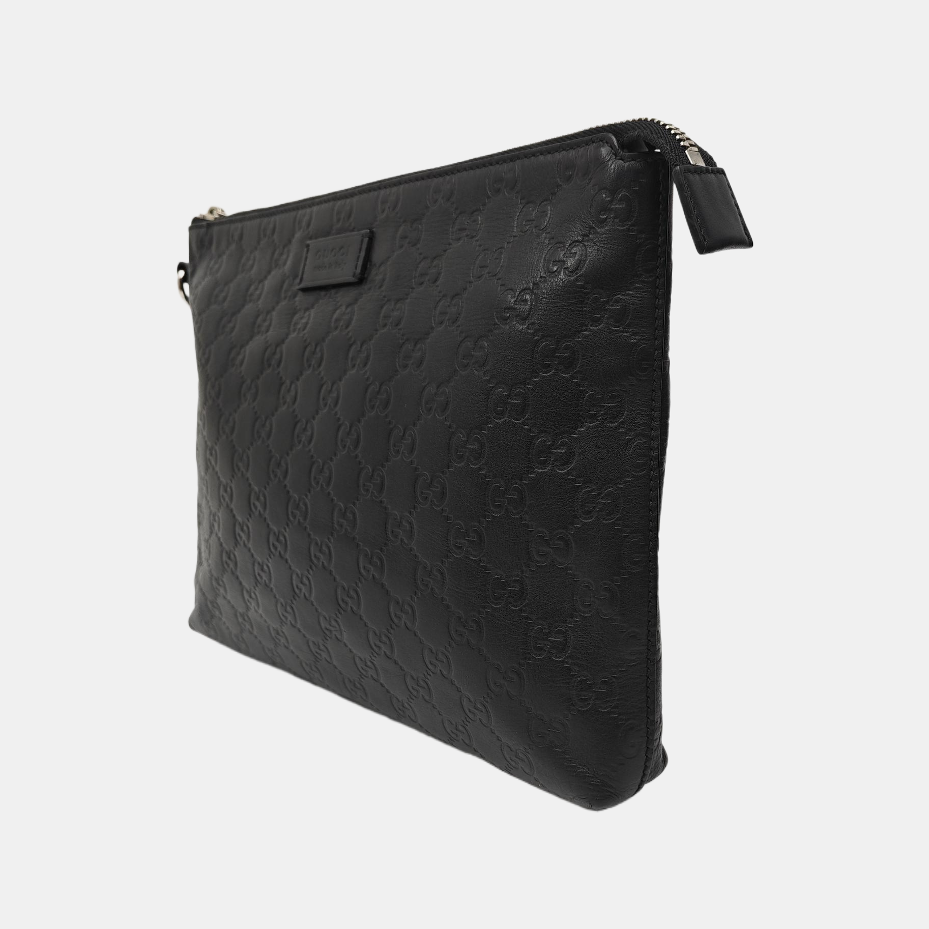 Signature Monogram Calfskin Black