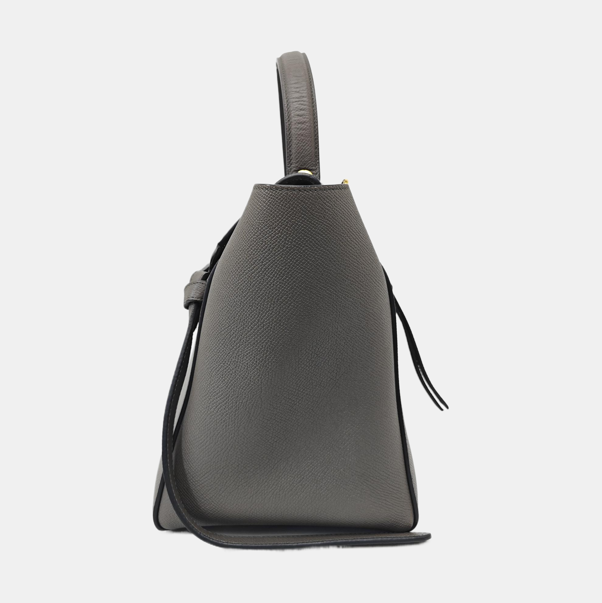 BELT Mini Calfskin Gray