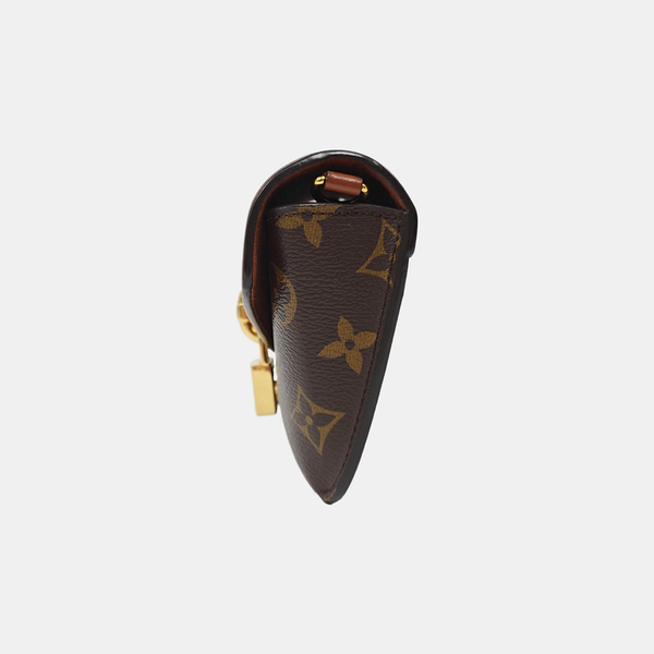 PADLOCK Monogram Coated Canvas Brown