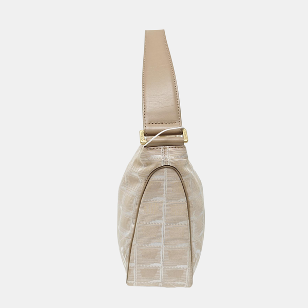TRAVEL LINE Quilted Canvas Beige