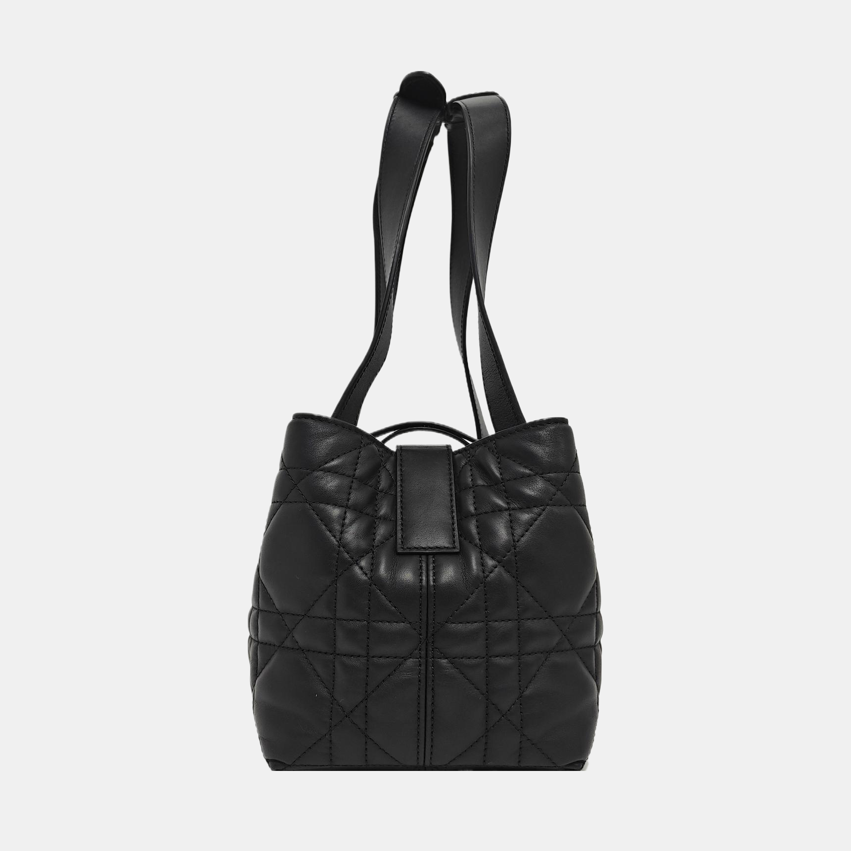 Toujours Small Cannage Calfskin Black