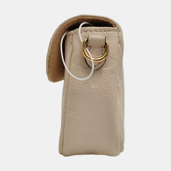 IVY Monogram Calfskin Beige