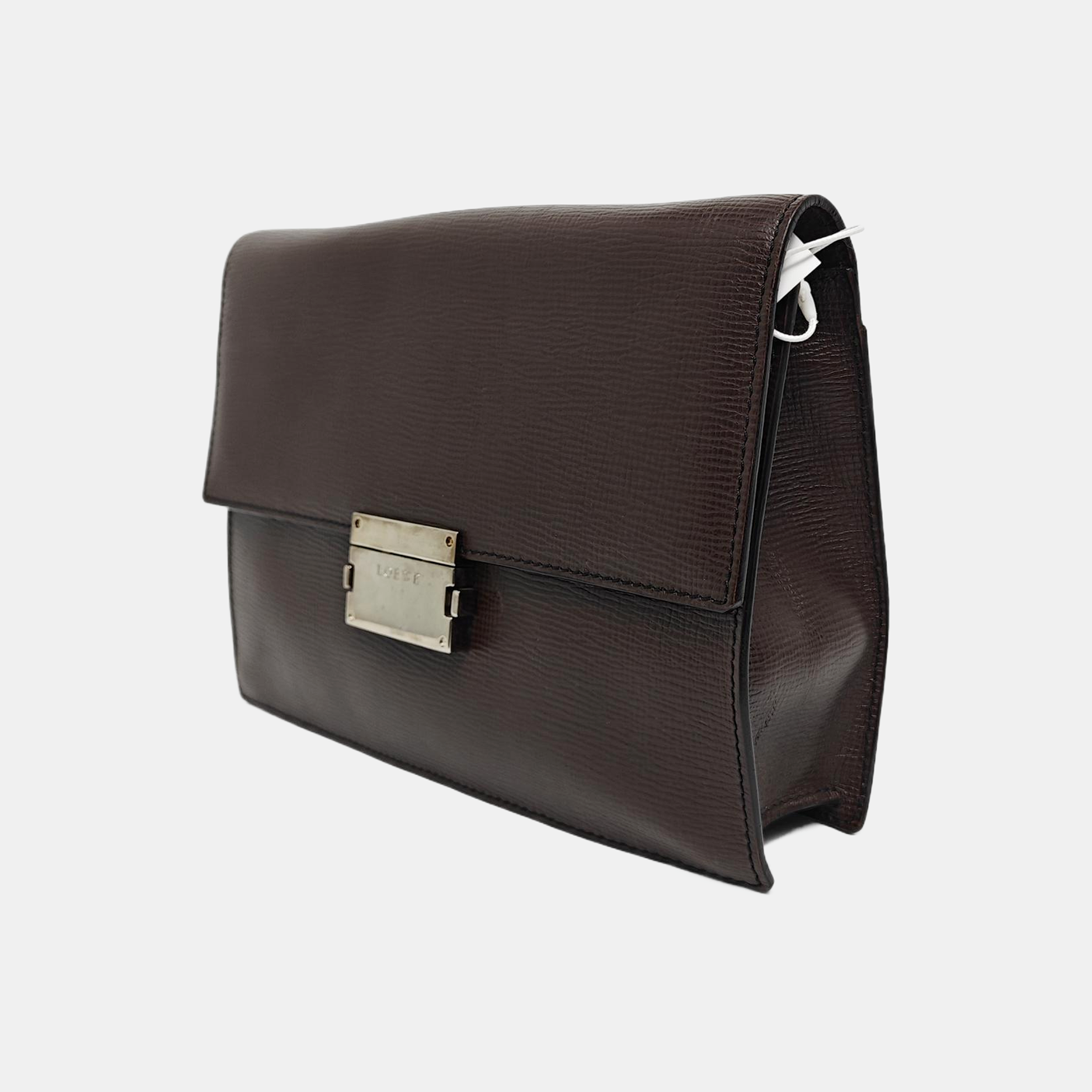 Calfskin Clutch Brown
